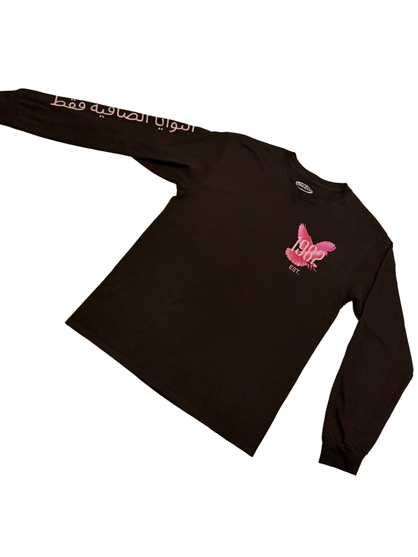 Essentials ‘82 long sleeve (Pink&Brown)