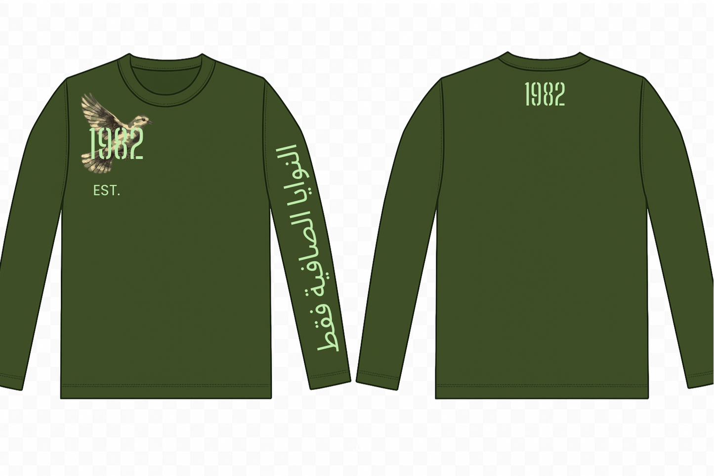 Essentials ‘82 long sleeve (Khaki)